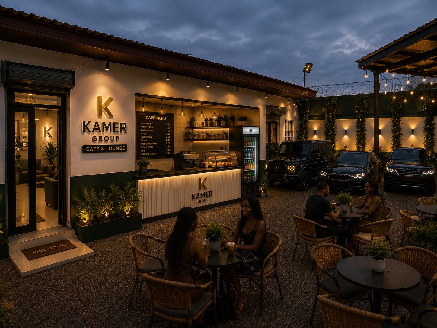 Kamer lounge for relaxation