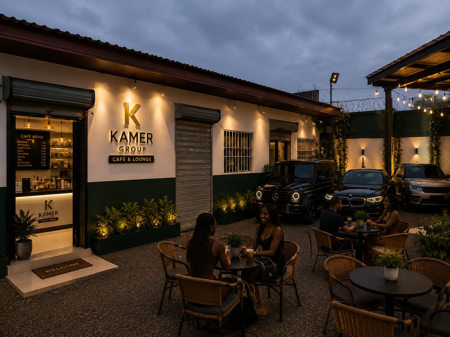 Kamer lounge and relaxation environment