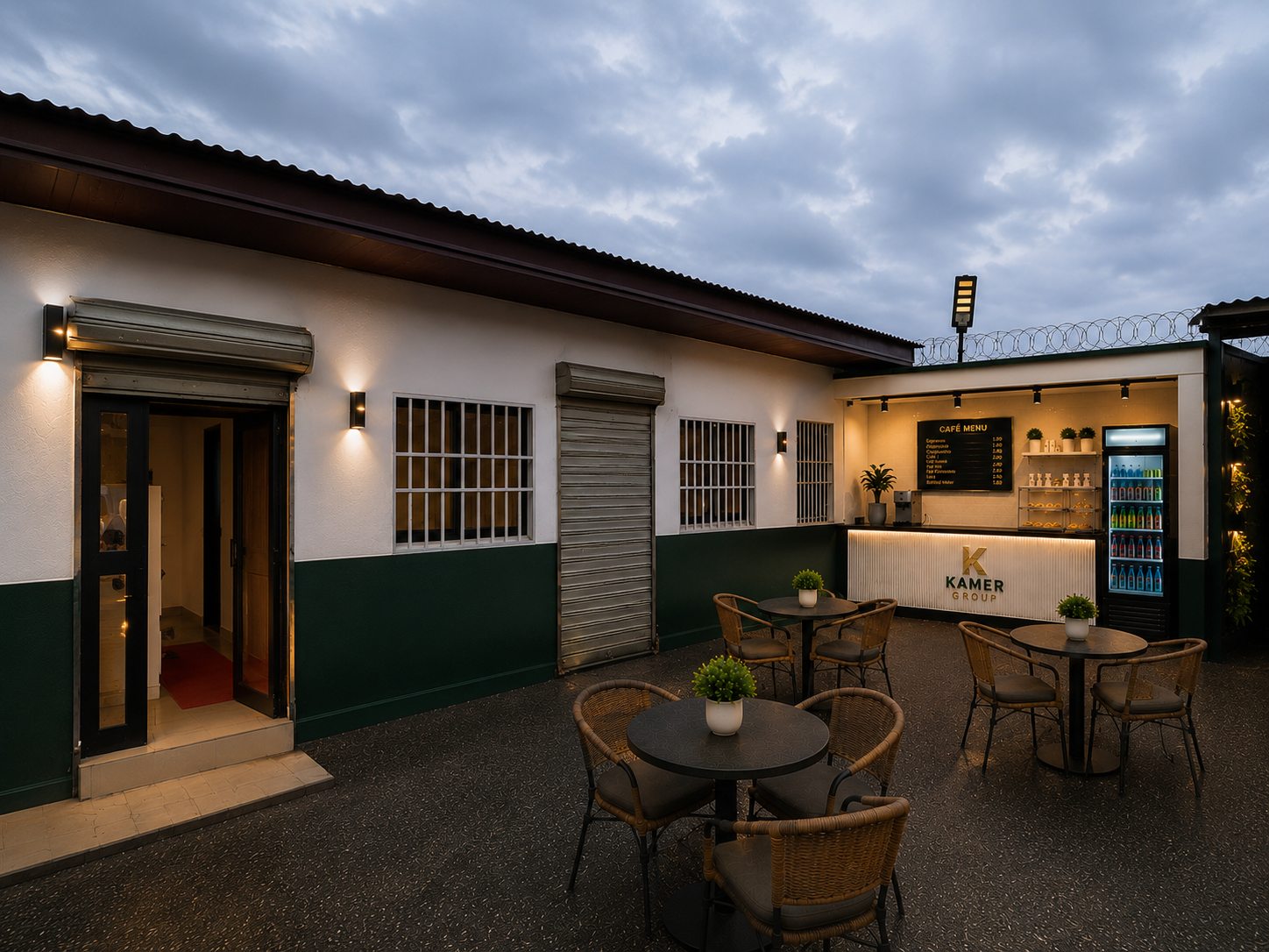 Kamer wellness lounge exterior