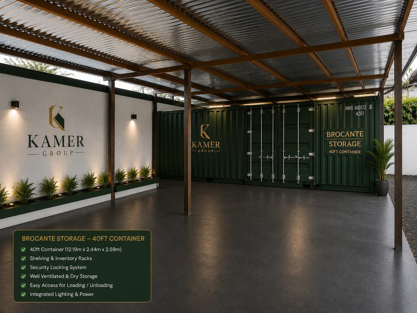Kamer storage area
